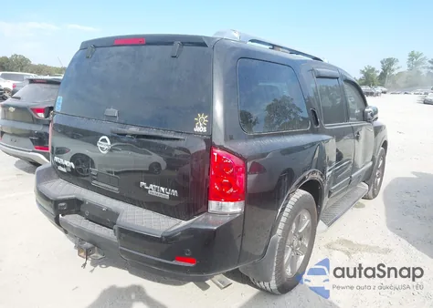 2013 Nissan Armada Platinum z USA, uszkodzony, nr VIN 5N1BA0NE1DN604235